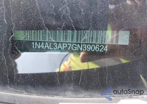 2016 Nissan Altima 2.5 S from USA, damaged, VIN 1N4AL3AP7GN390624